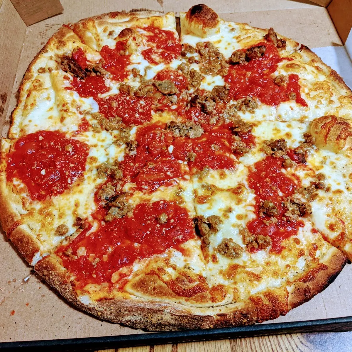 16 Sausage Pizza