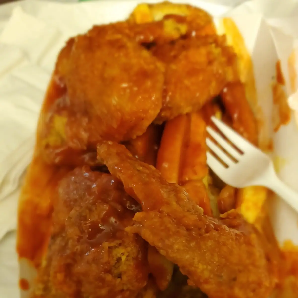 4 Wings and Fries