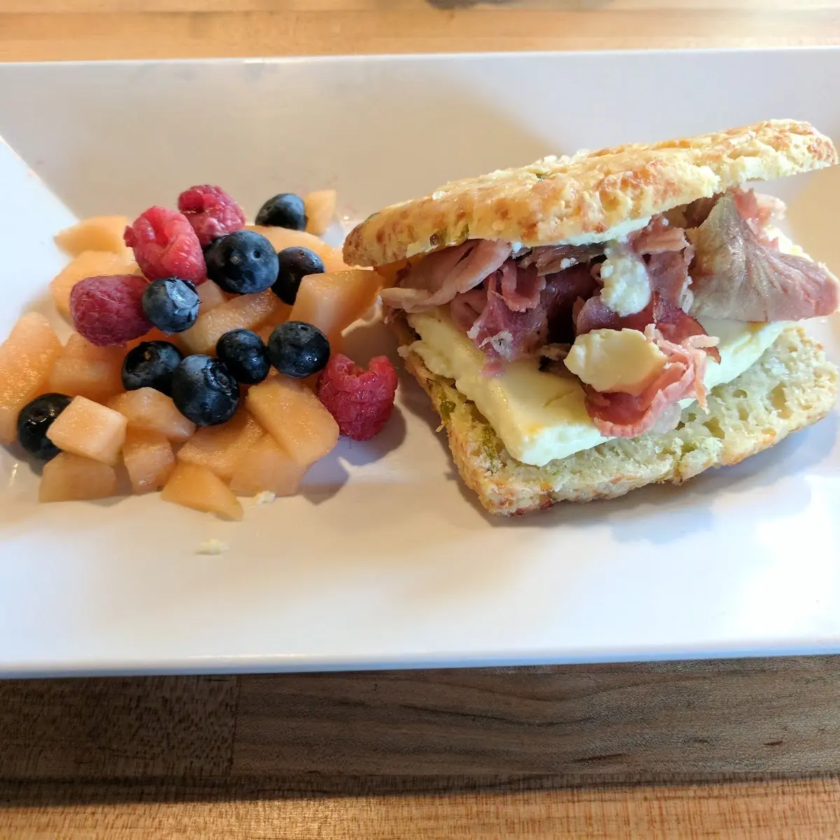 Ham Egg Biscuit
