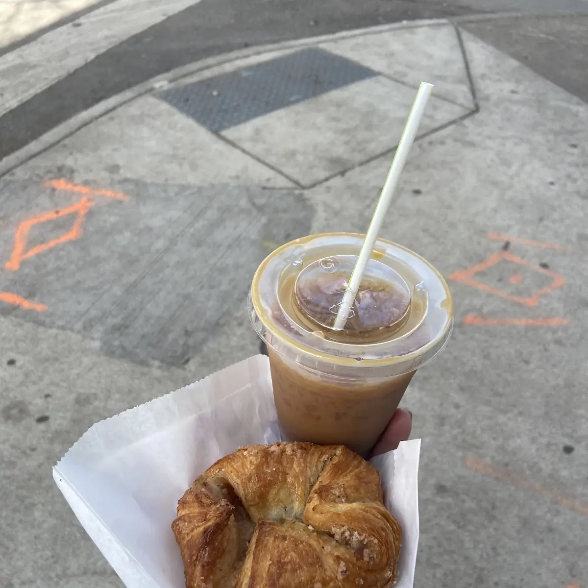 Iced Vanilla Oat Milk Latte