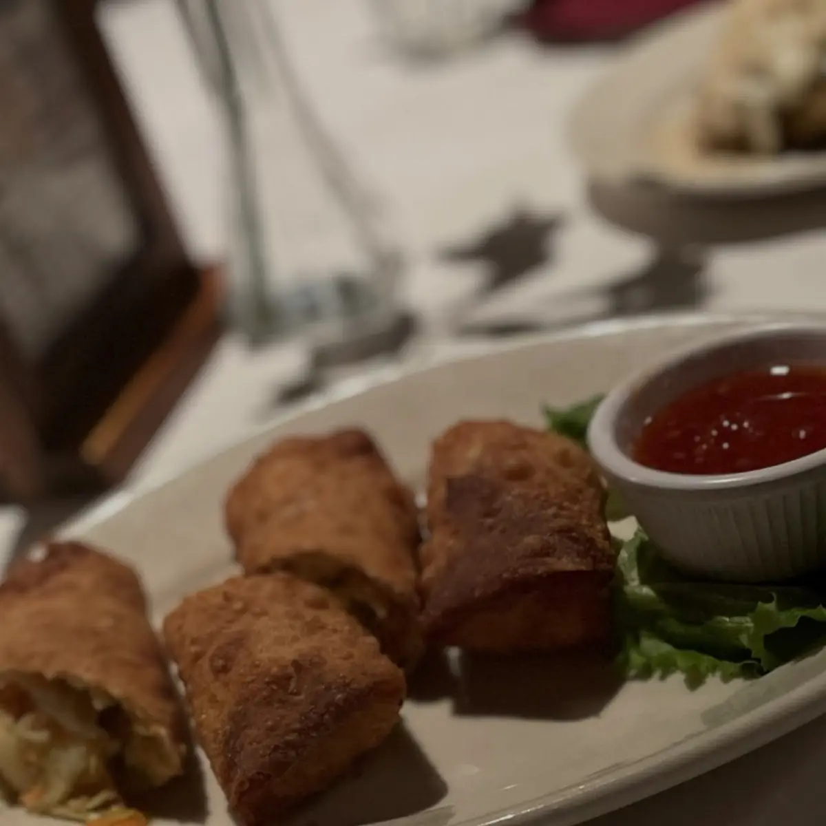 Crawfish and Shrimp Egg Rolls