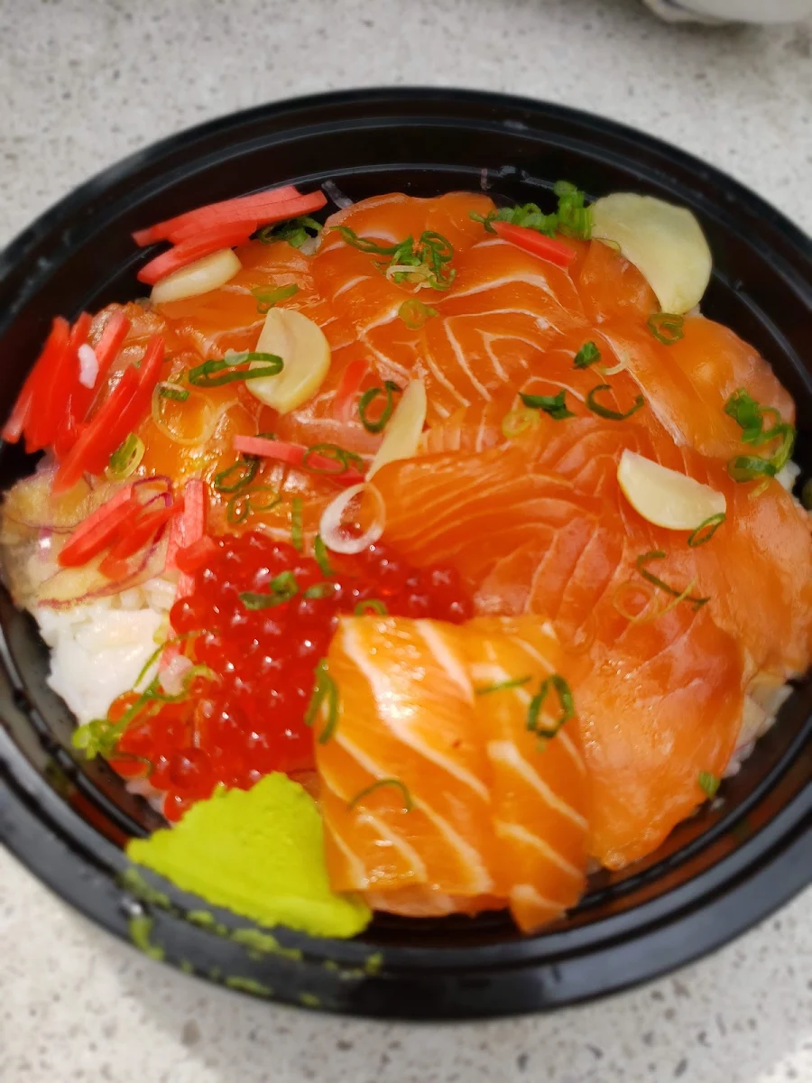 Salmon Donburi