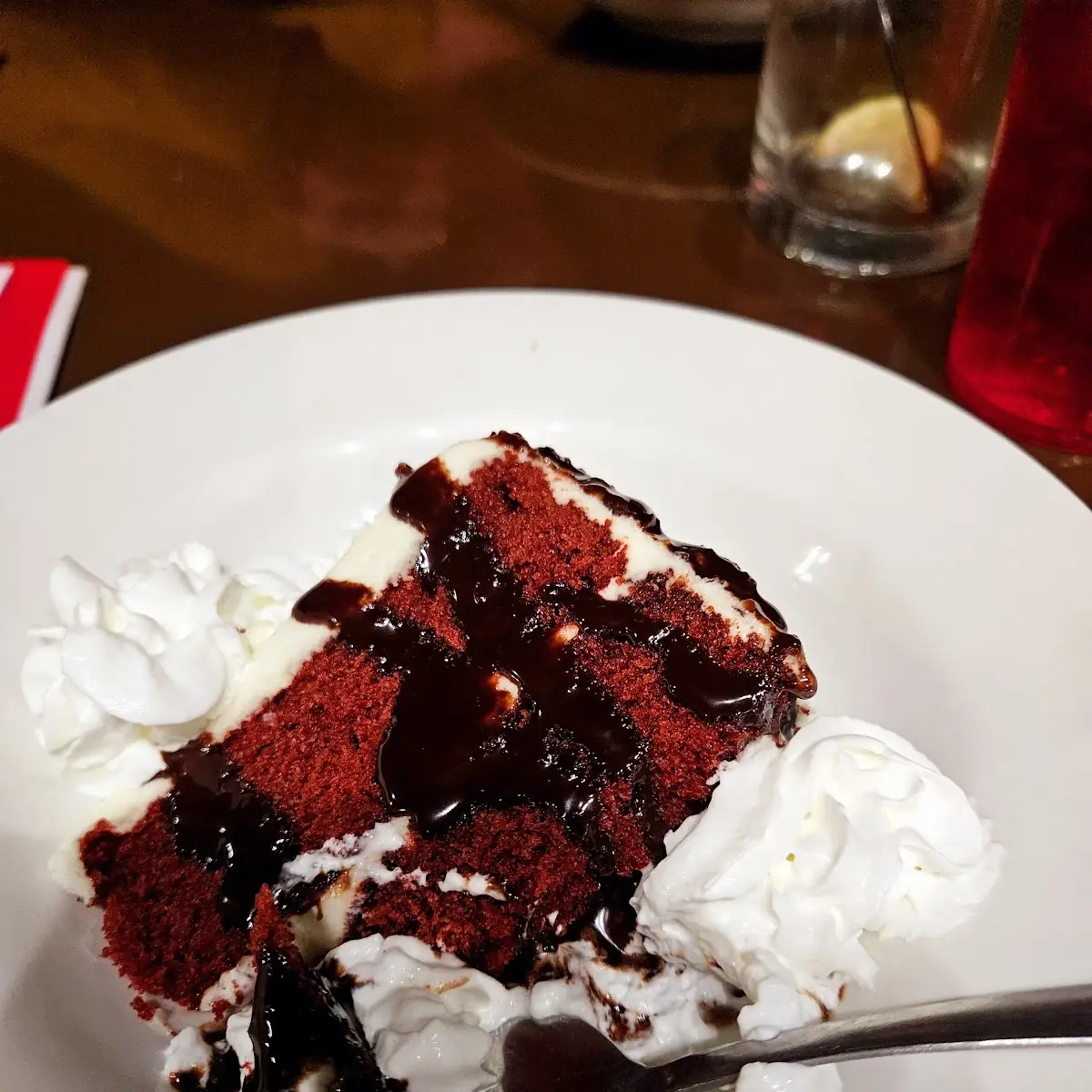 Red Velvet Cake with Chocolate