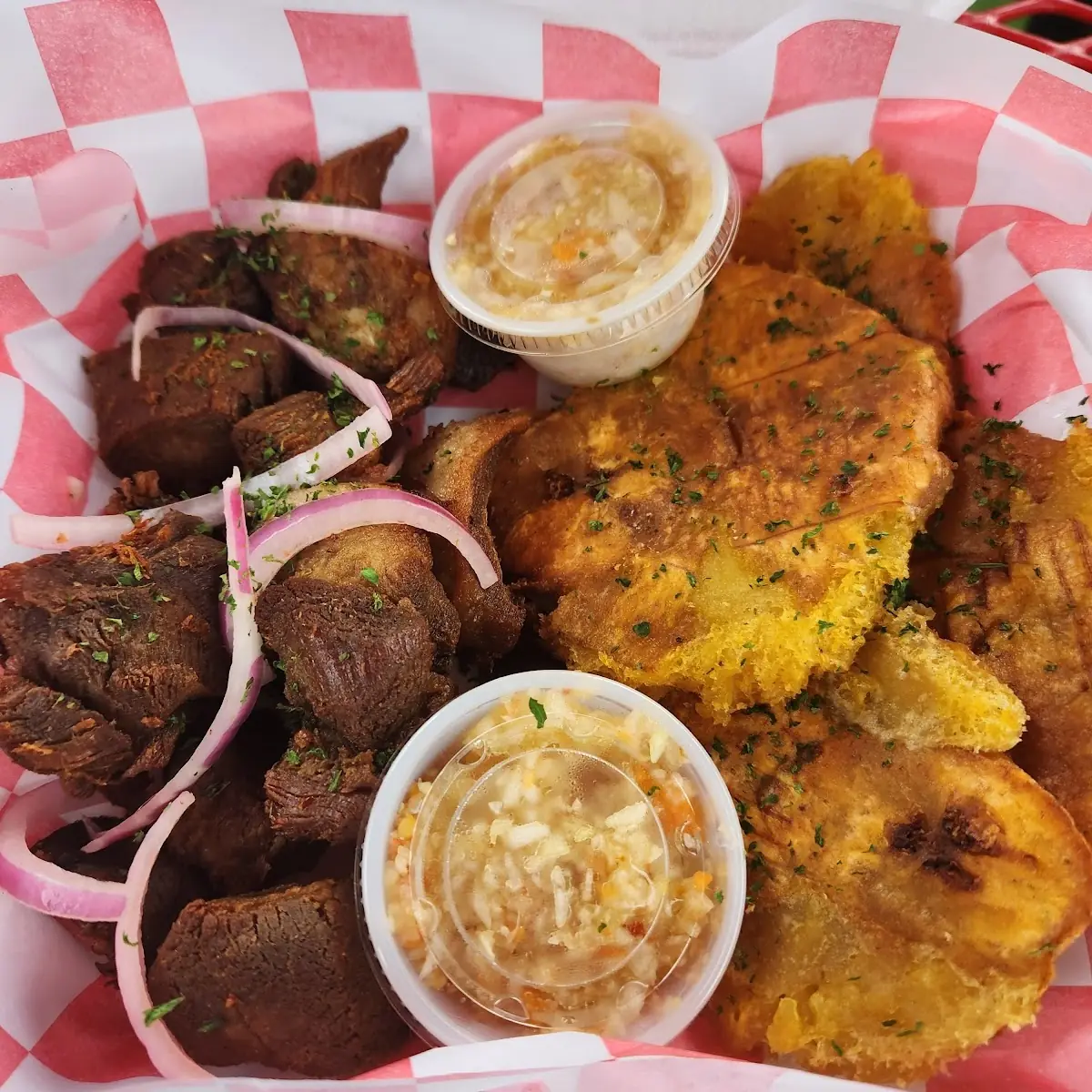 Griot with Fried Plantains