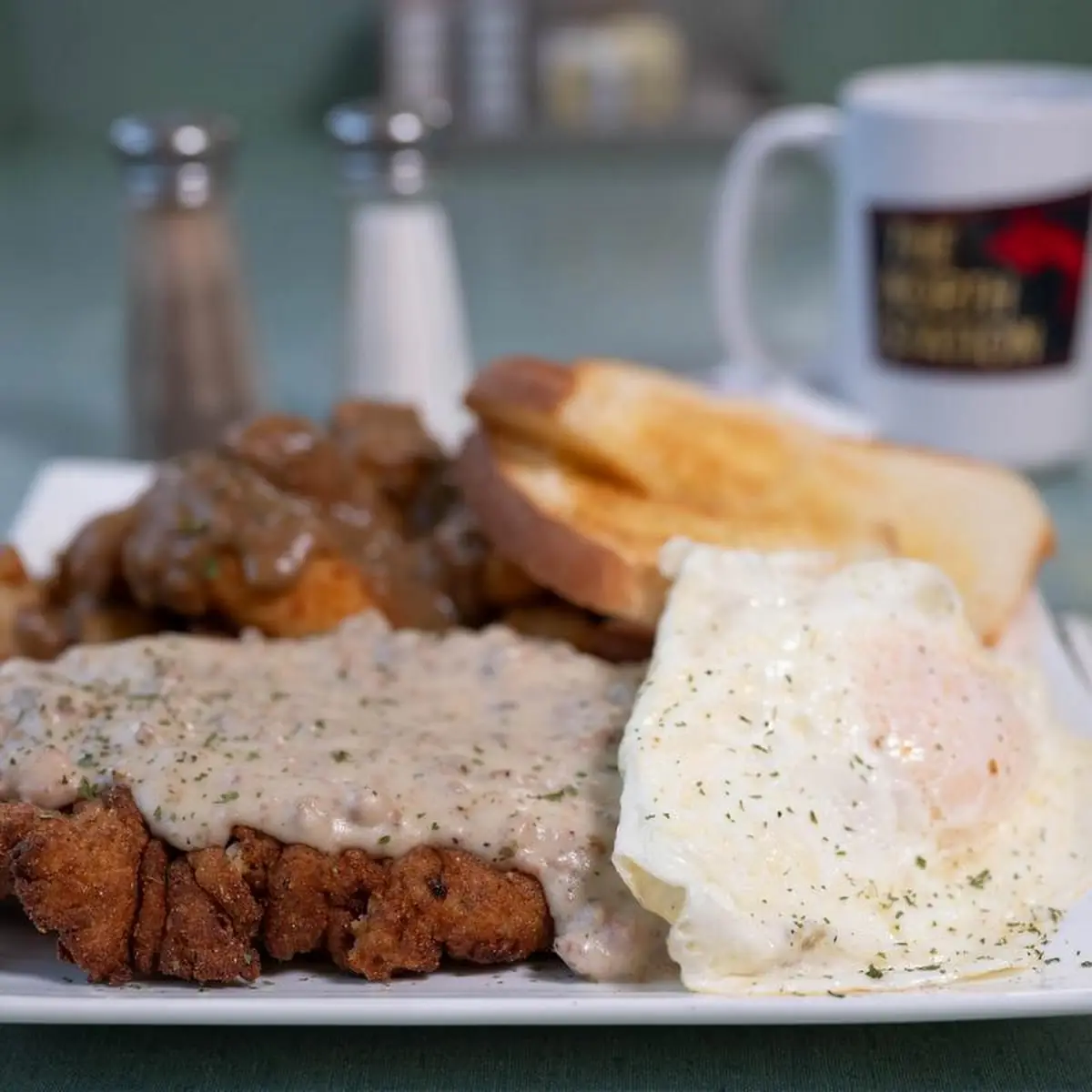 Chicken Fried Steak & Eggs