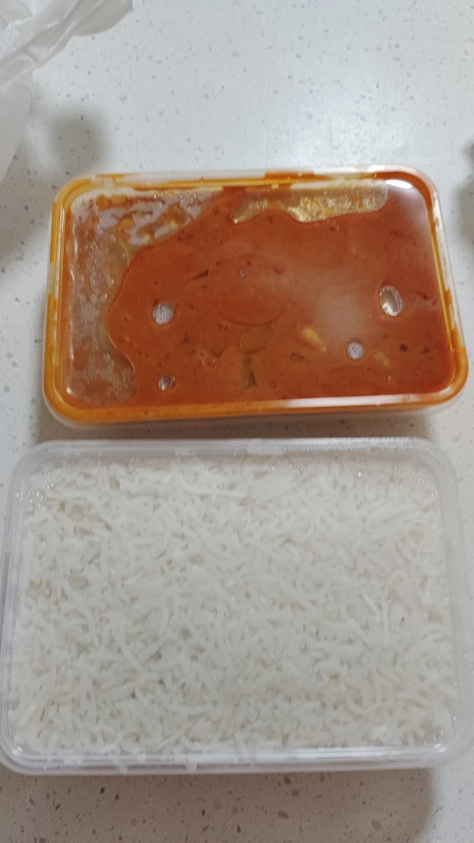 Butter Chicken and Coconut Rice, JALEBI JUNCTION