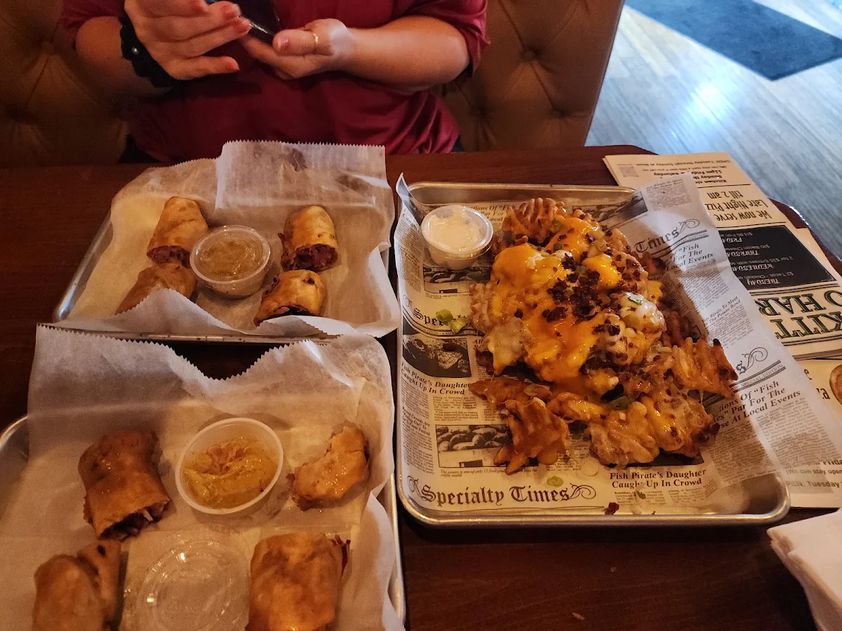 Irish Nachos Corned Beef Egg Roll