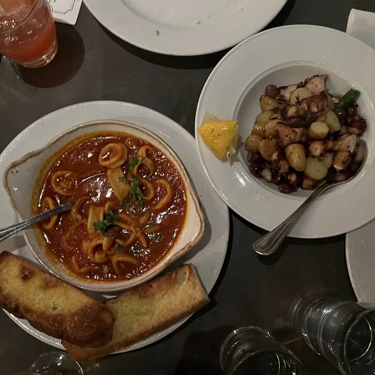 Calamari & Grilled Octopus