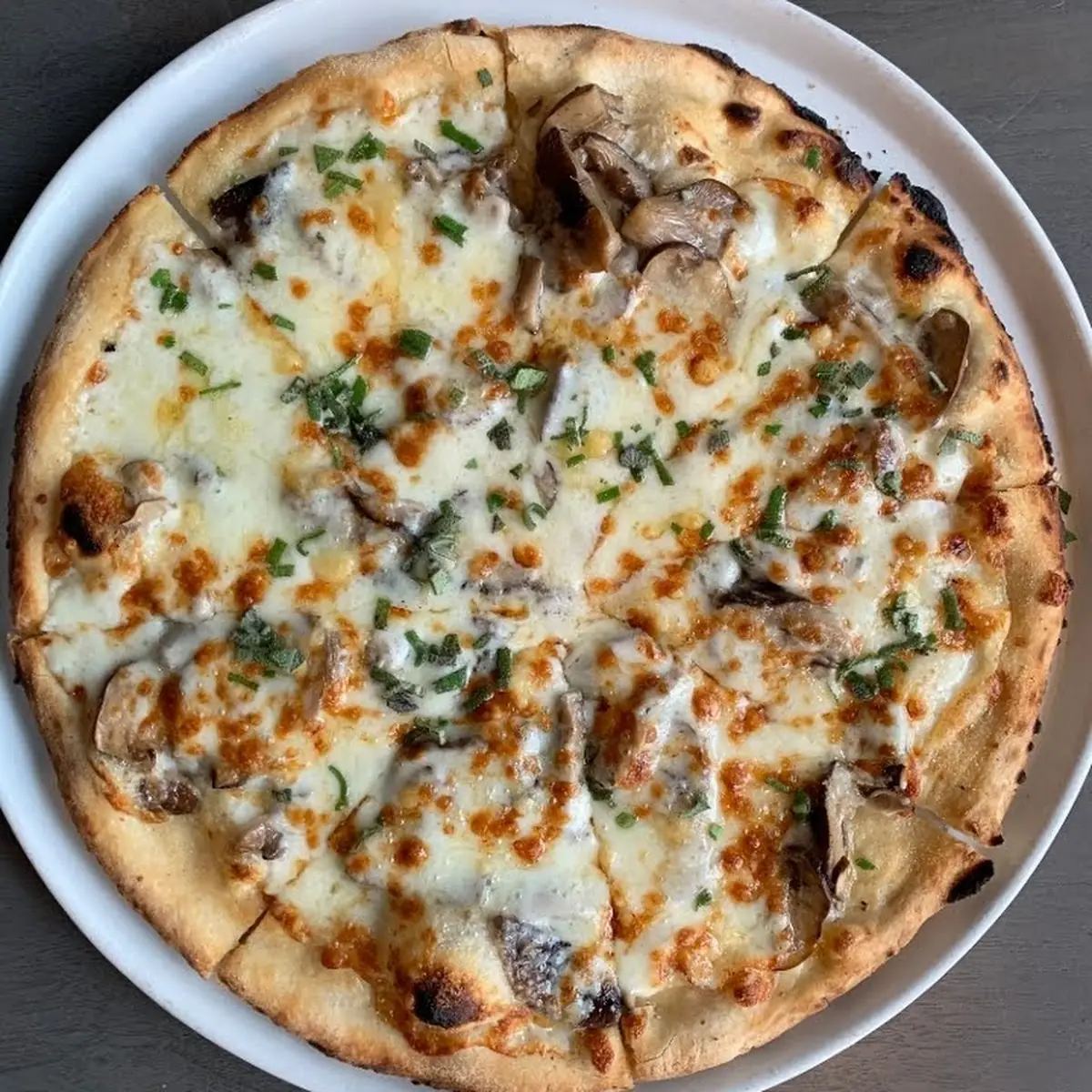 Wild Mushroom Pizza