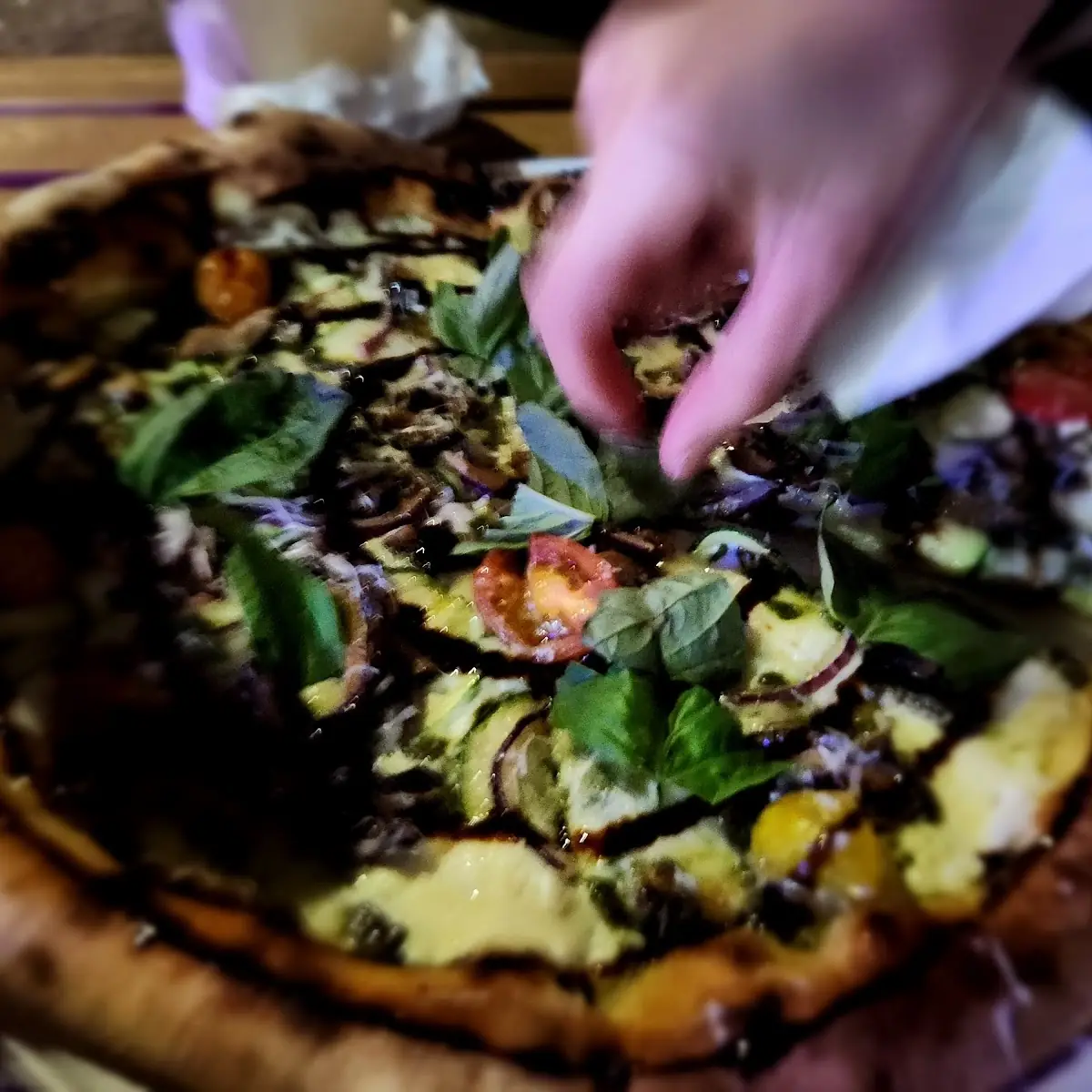 Pasto Jibaro Pizza Con Pistachio