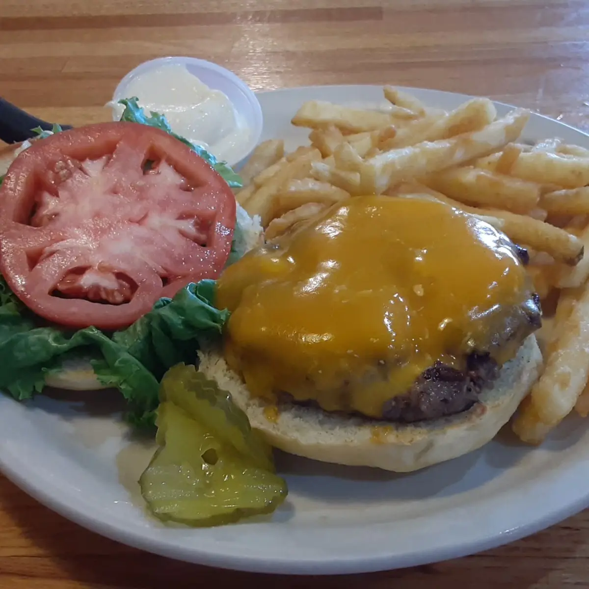 California Cheddar Cheese Burger