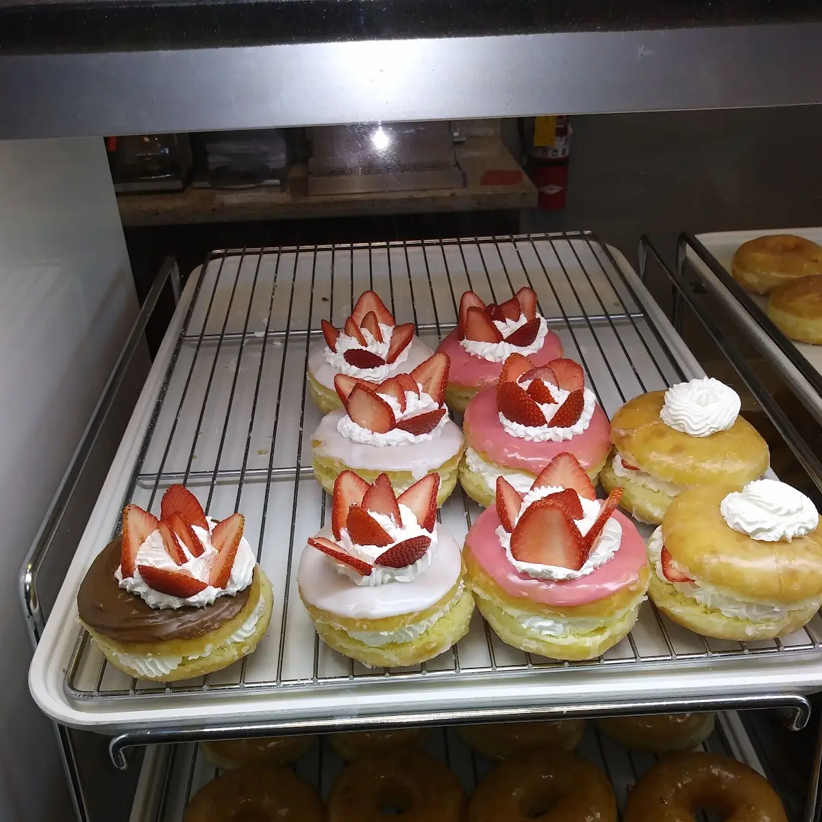 Bavarian Cream Donuts