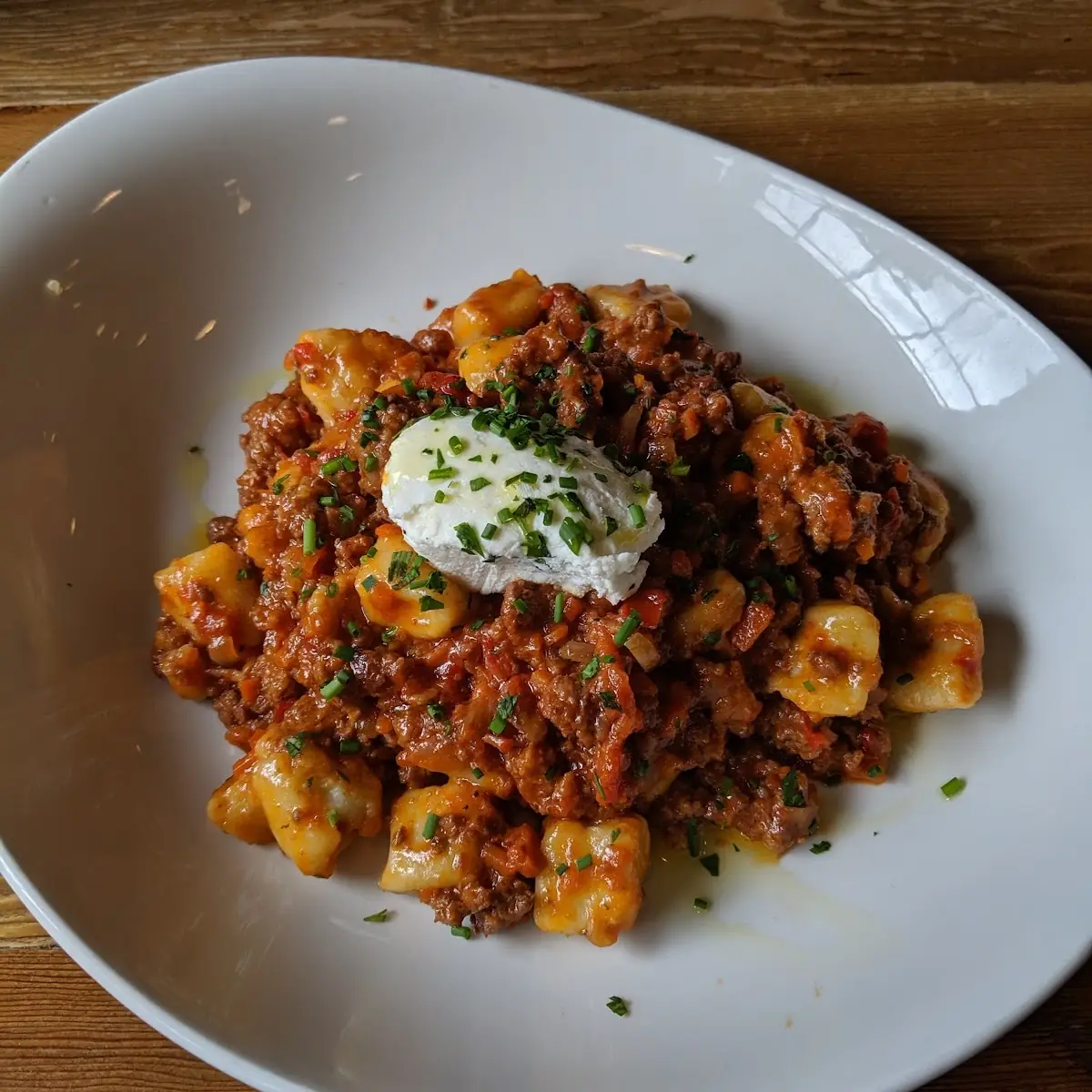 Gnocchi Bolognese