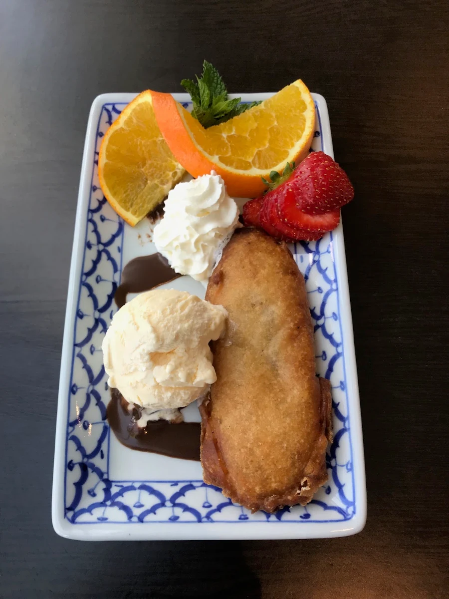 Banana Fritter, At Home Thai Restaurant