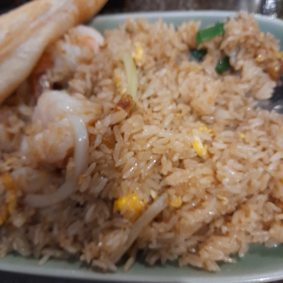 Fried Rice with Prawns, At Home Thai Restaurant