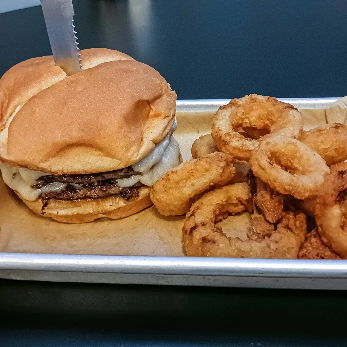 Mushroom Swiss Burger