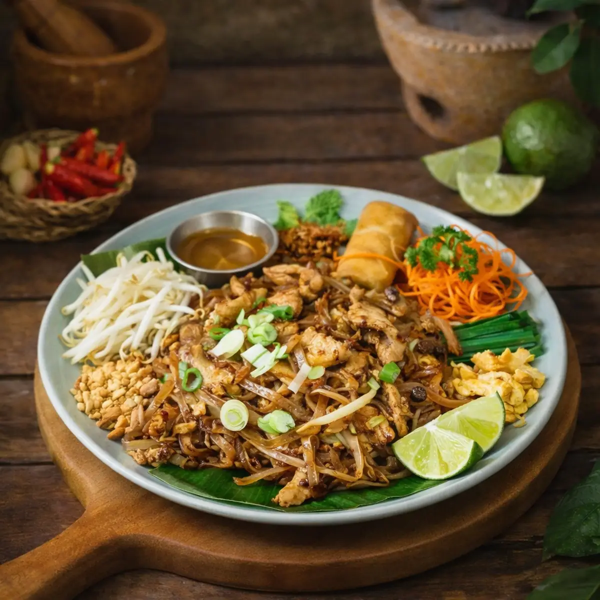 Scallop Pad Cha (Served with jasmine rice)