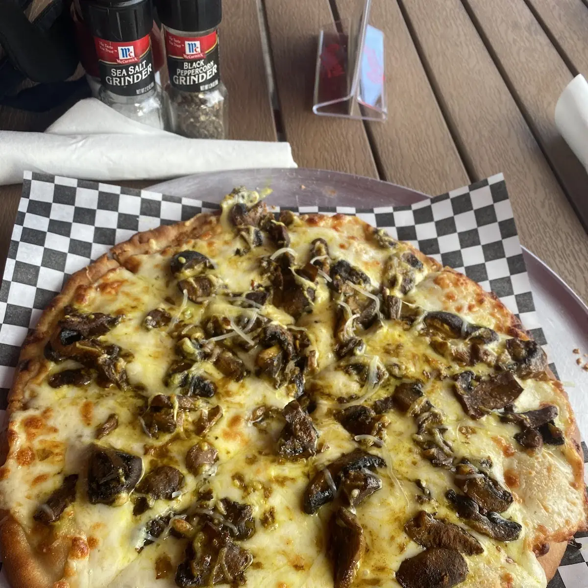 Mushroom Pizza