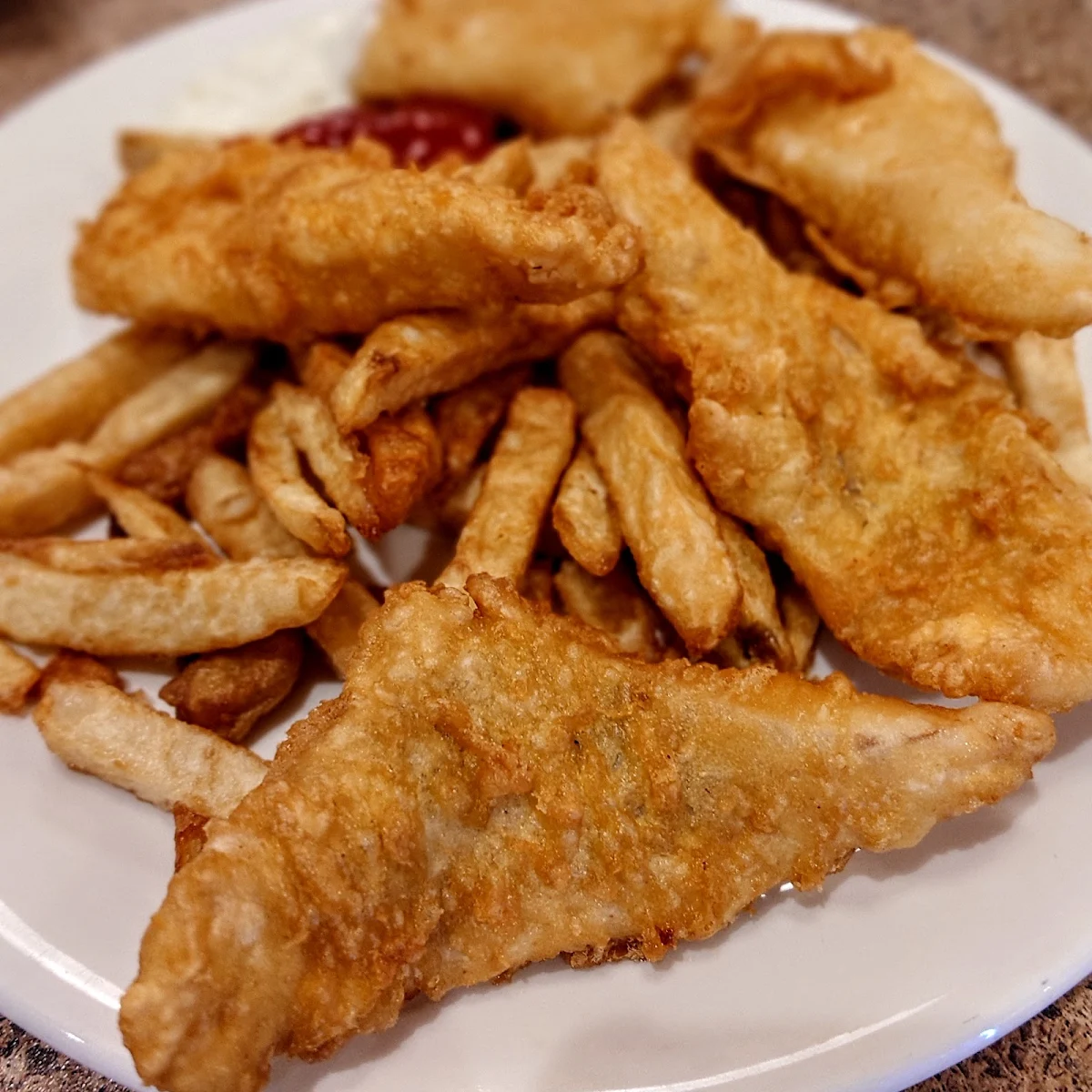 Cod Platter, C-Lovers Fish & Chips