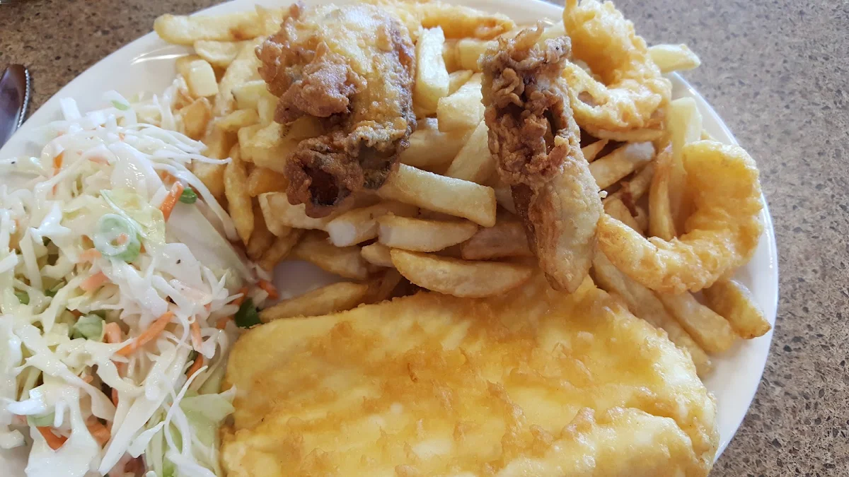 Oyster Seafood Platter, C-Lovers Fish & Chips