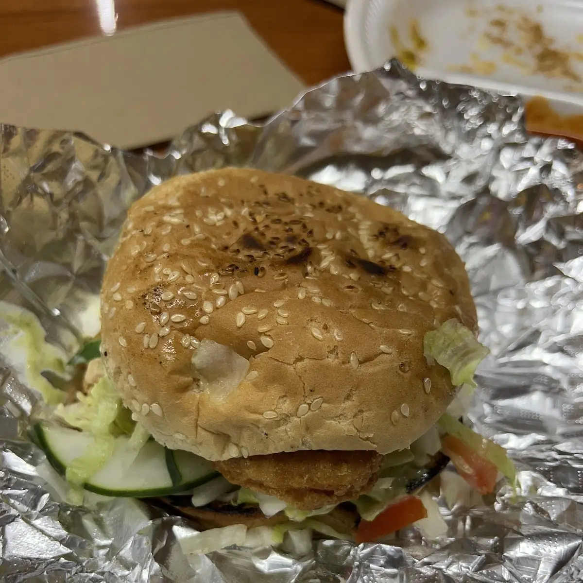 Chicken Tender Burger (Regular)