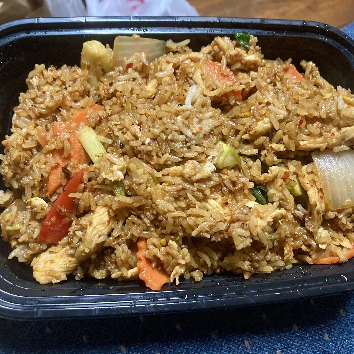 Chicken Basil Fried Rice
