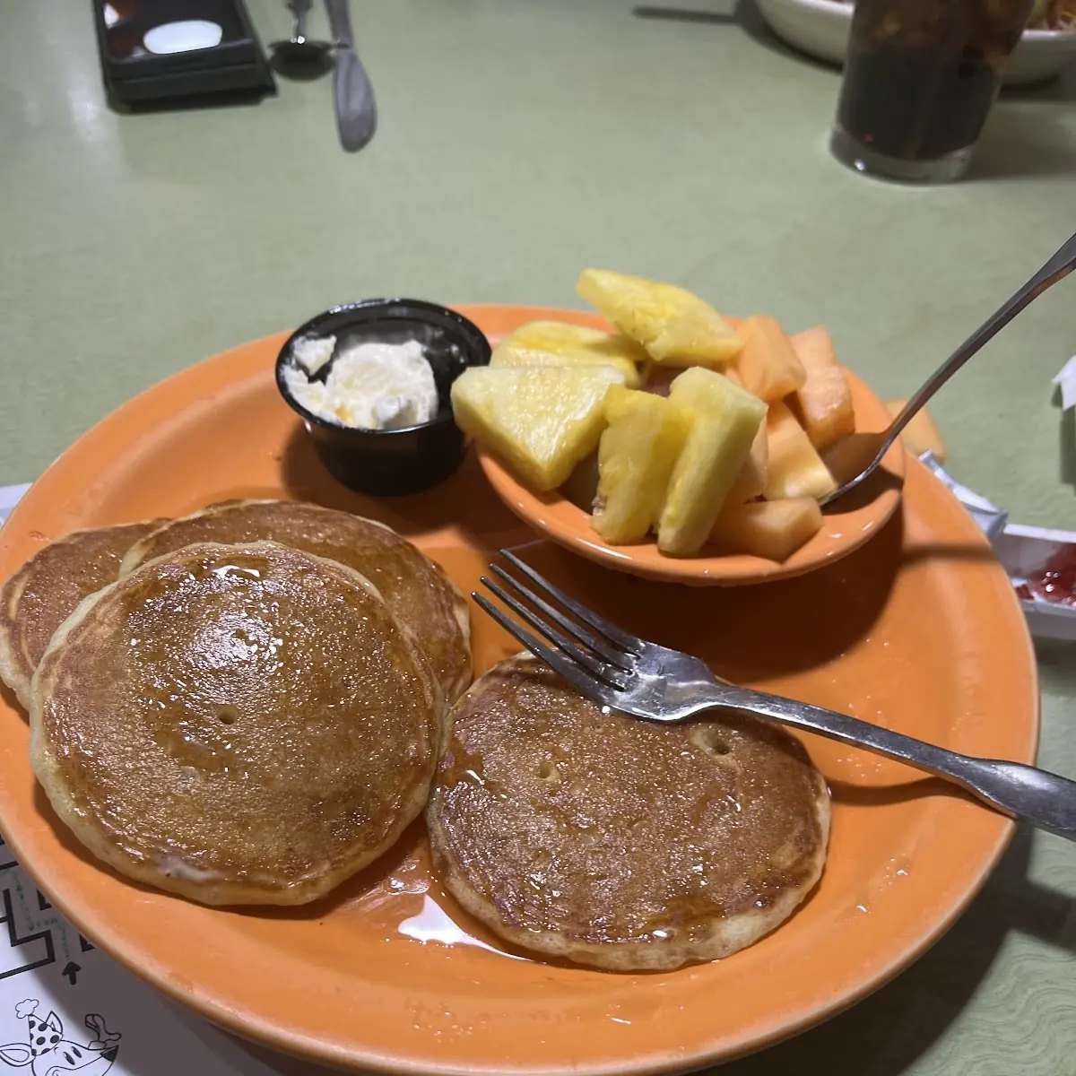 Pumpkin Supreme Pancake Combo