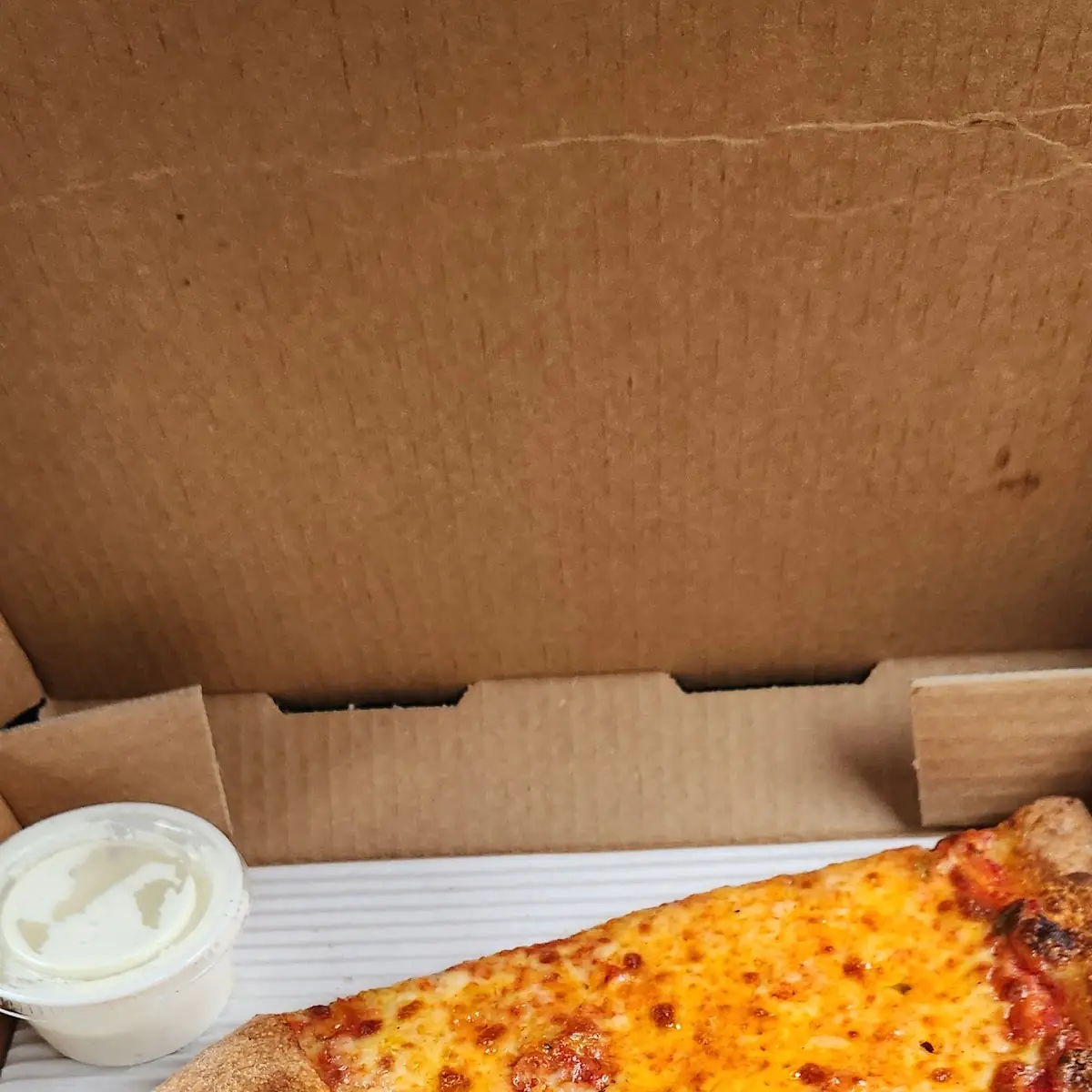 Margherita Pizza Slice and Cheese Pizza Slice
