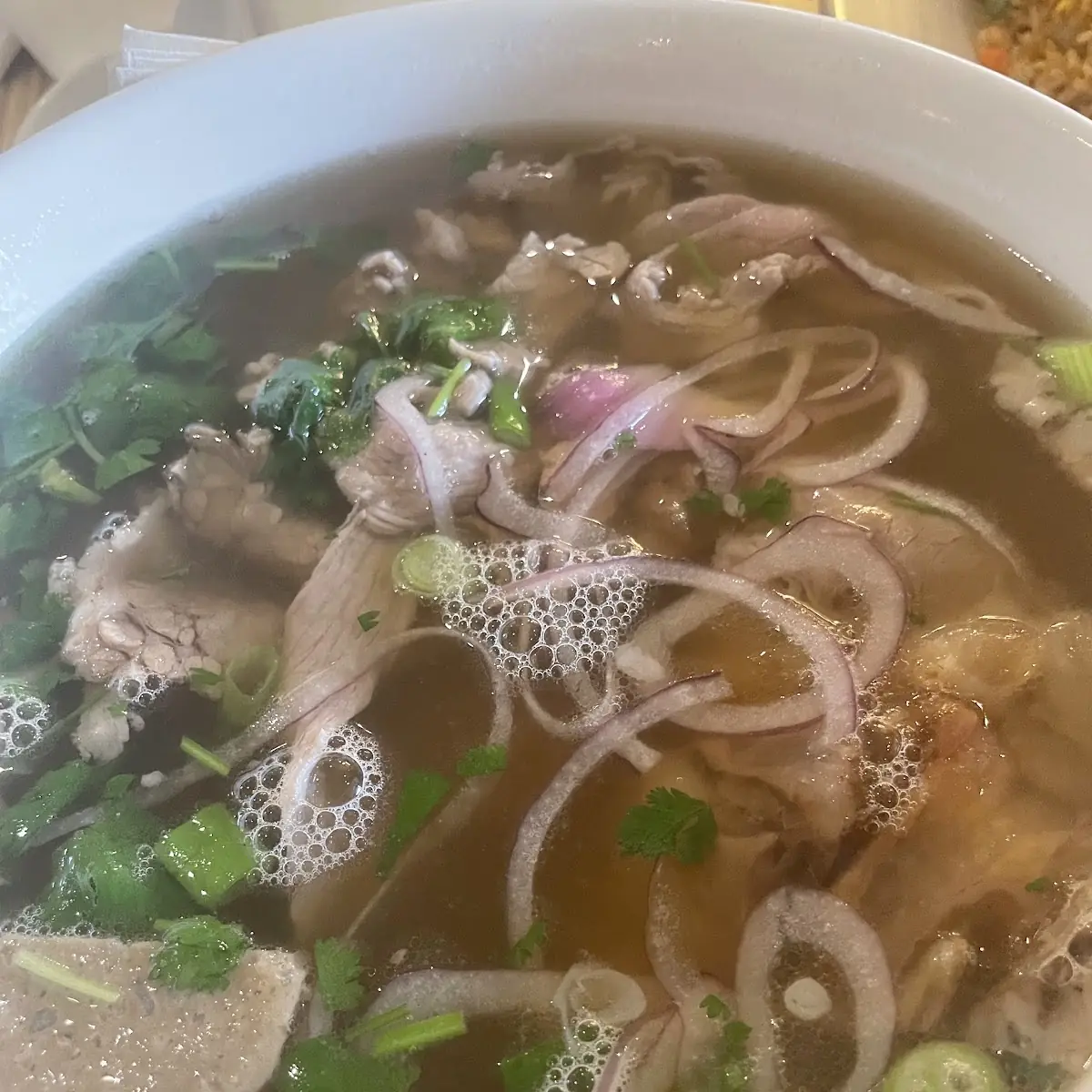 extra 16oz pho (beef broth)
