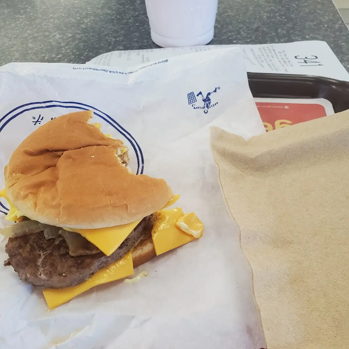 Steak Egg and Cheese on a Bun