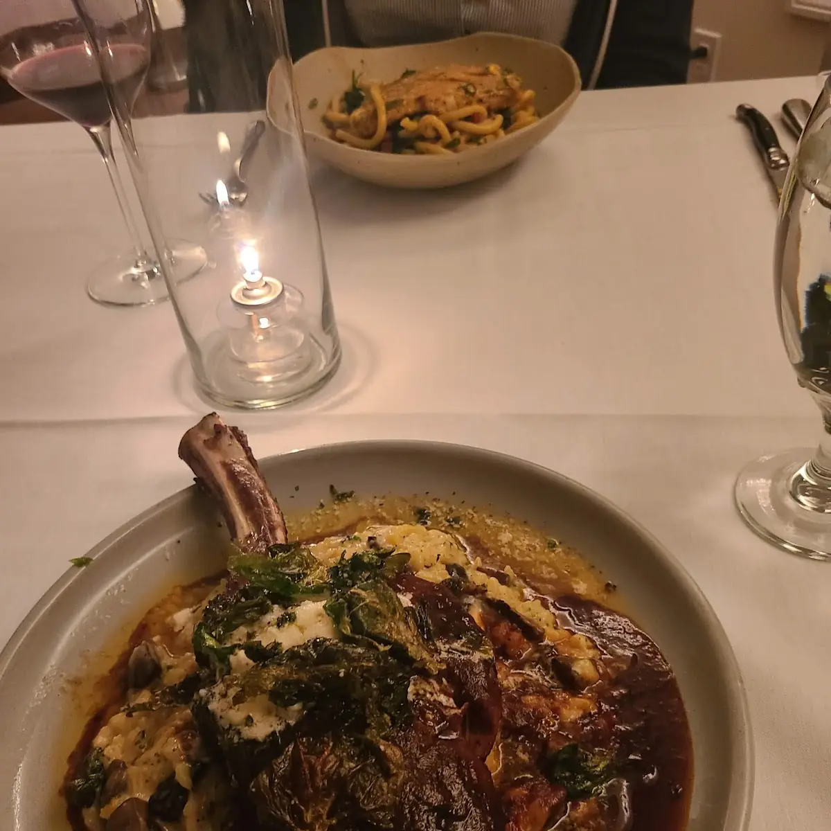 Bone in Veal Marsala
