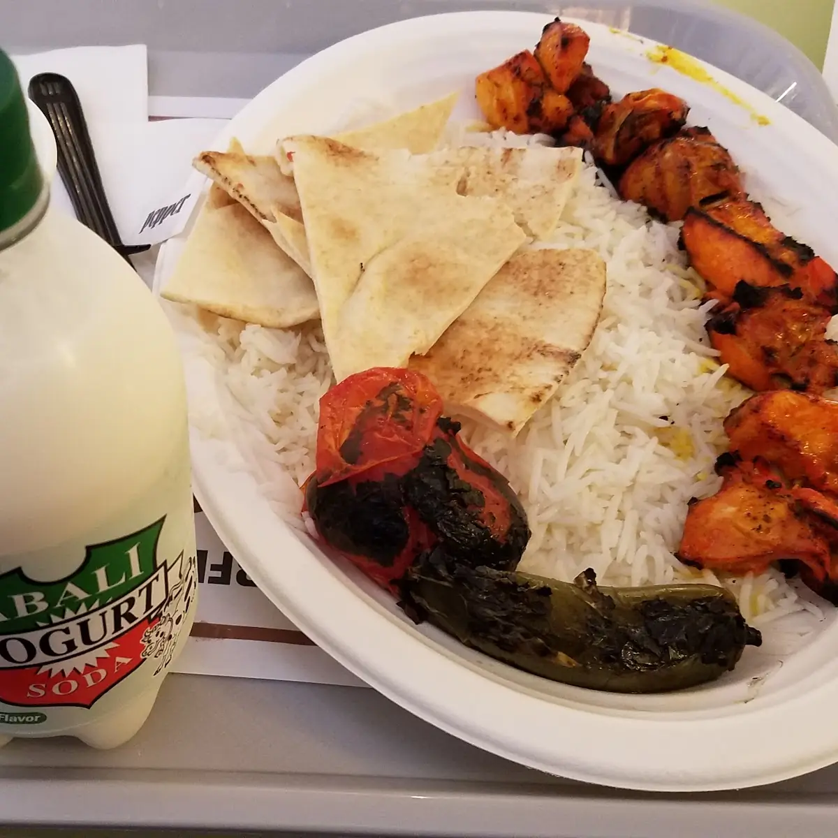 Chicken Boneless with Steamed Rice