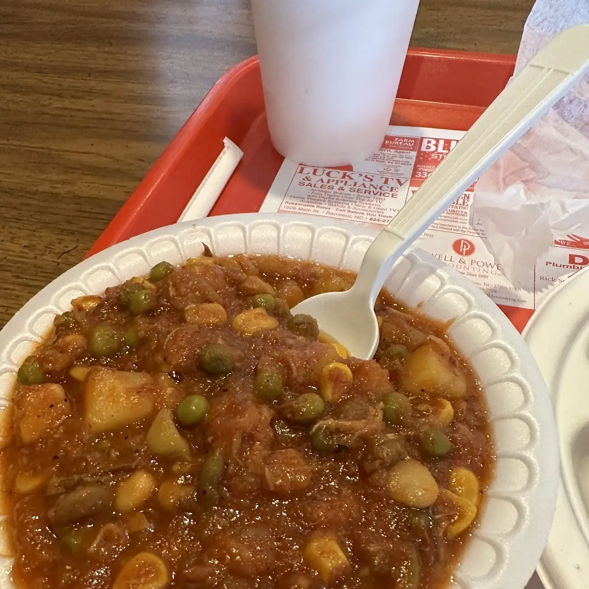 Brunswick Stew Plate
