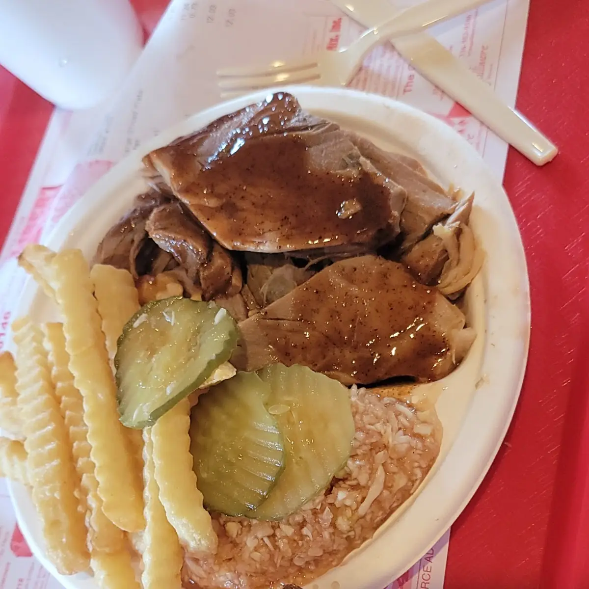 Sliced BBQ Sandwich
