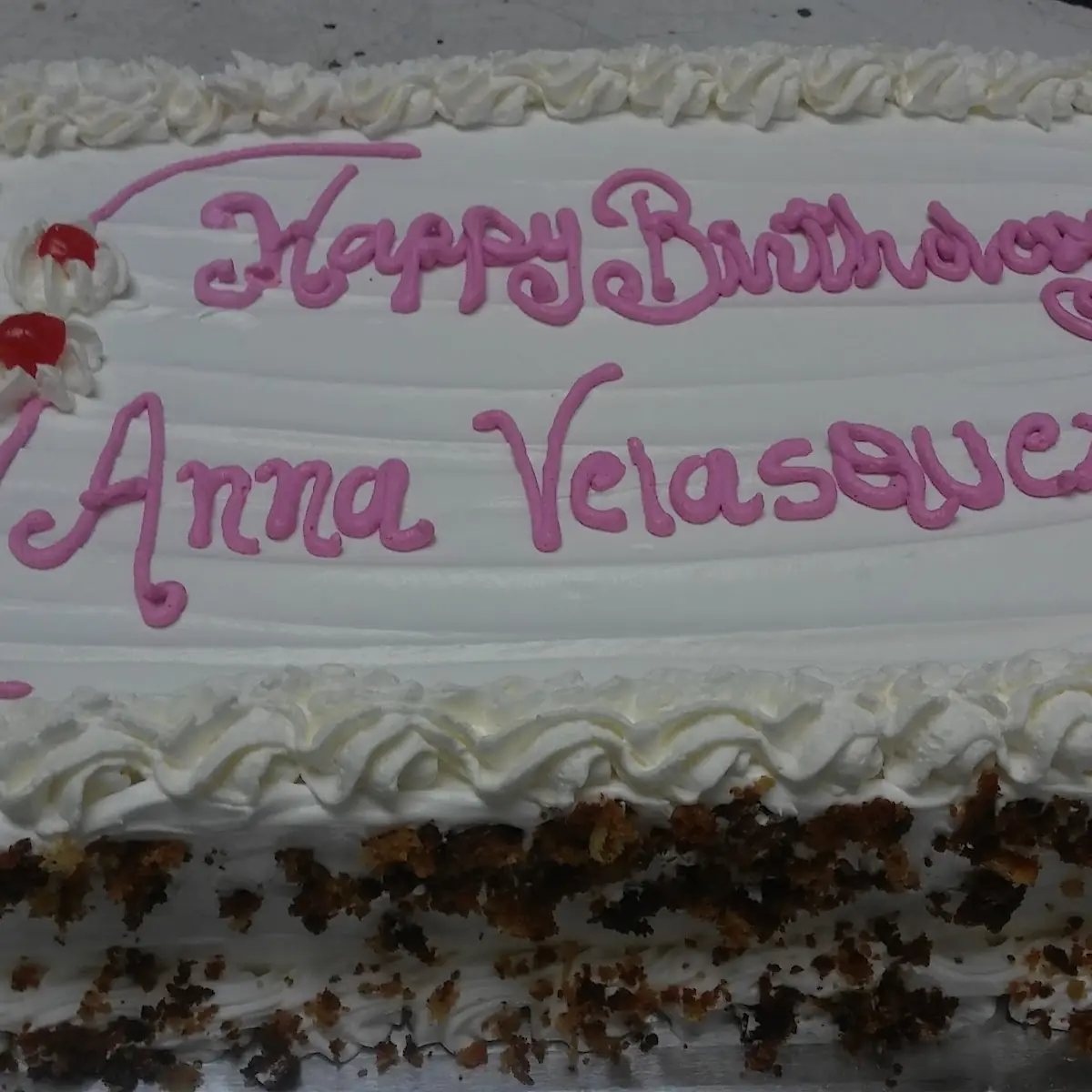 Carrot Cake Birthday