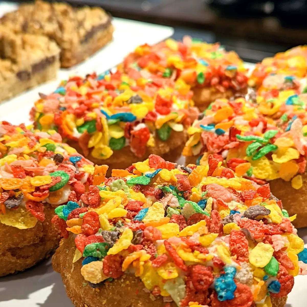 Fruity Pebble Doughnut