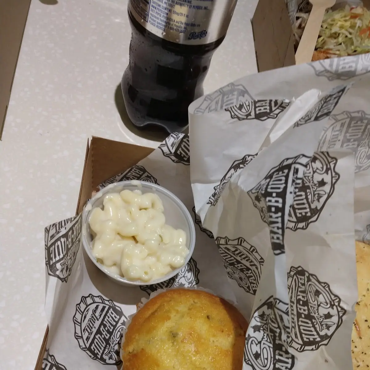 Corn Muffin & Big Daddy Mac Cheese