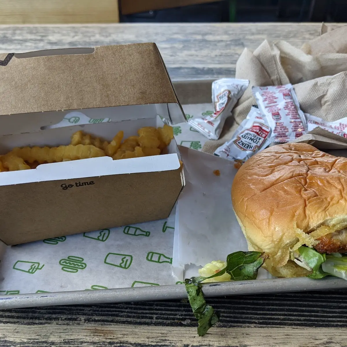 Hot Honey Chicken Burger