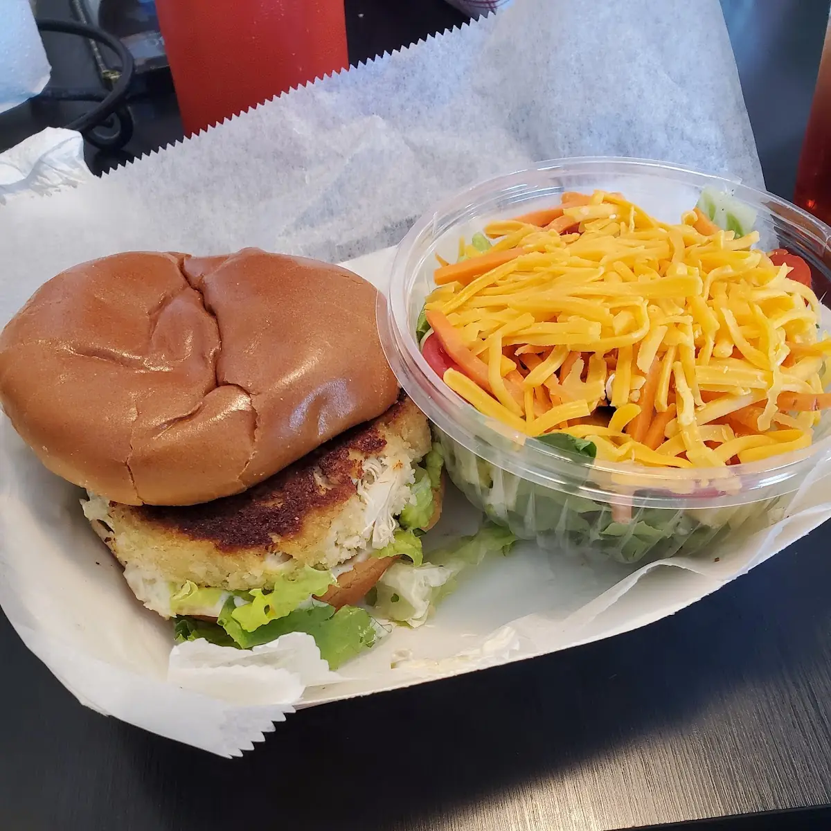 Crab Cake Sandwich