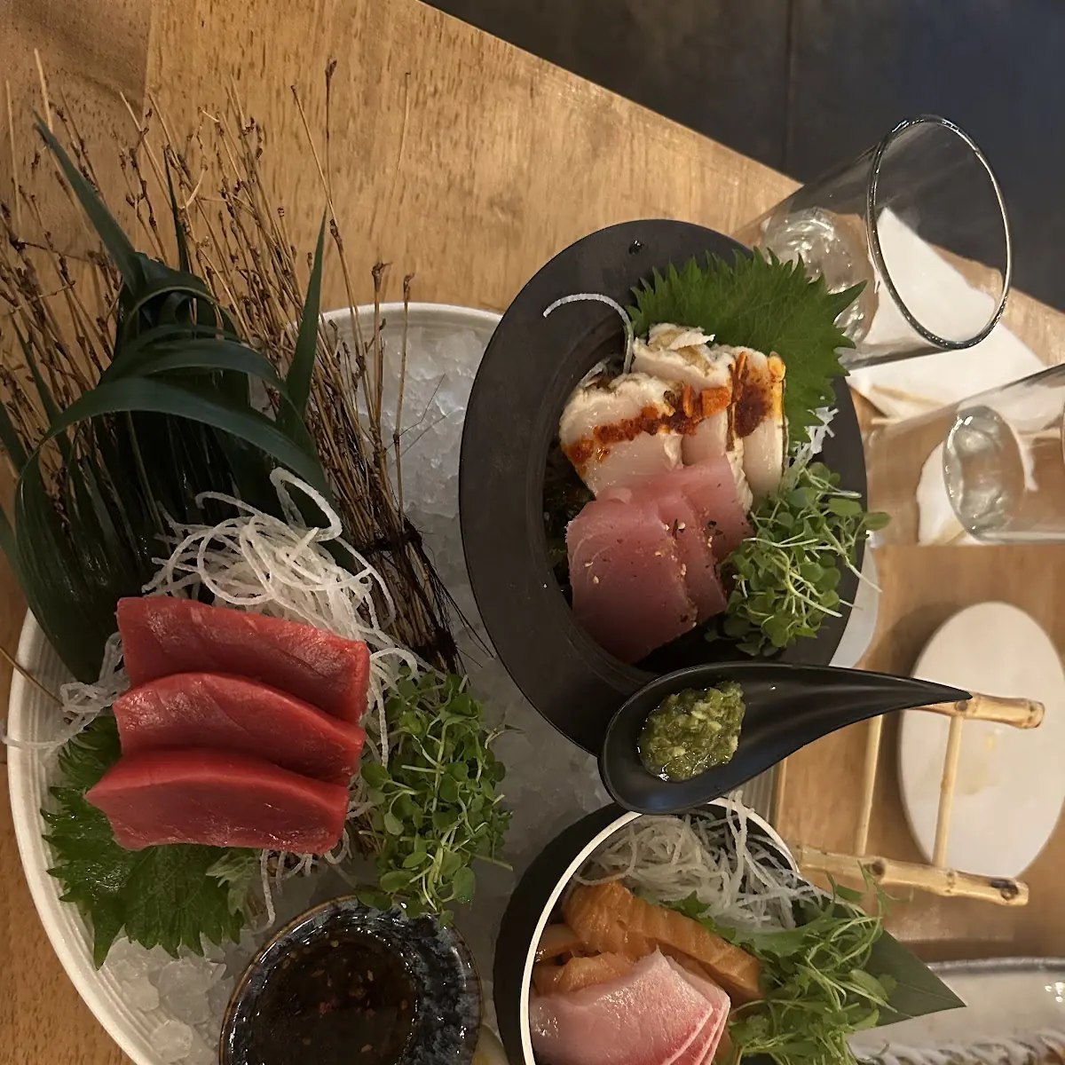 Fresh Sashimi and Seafood Platter