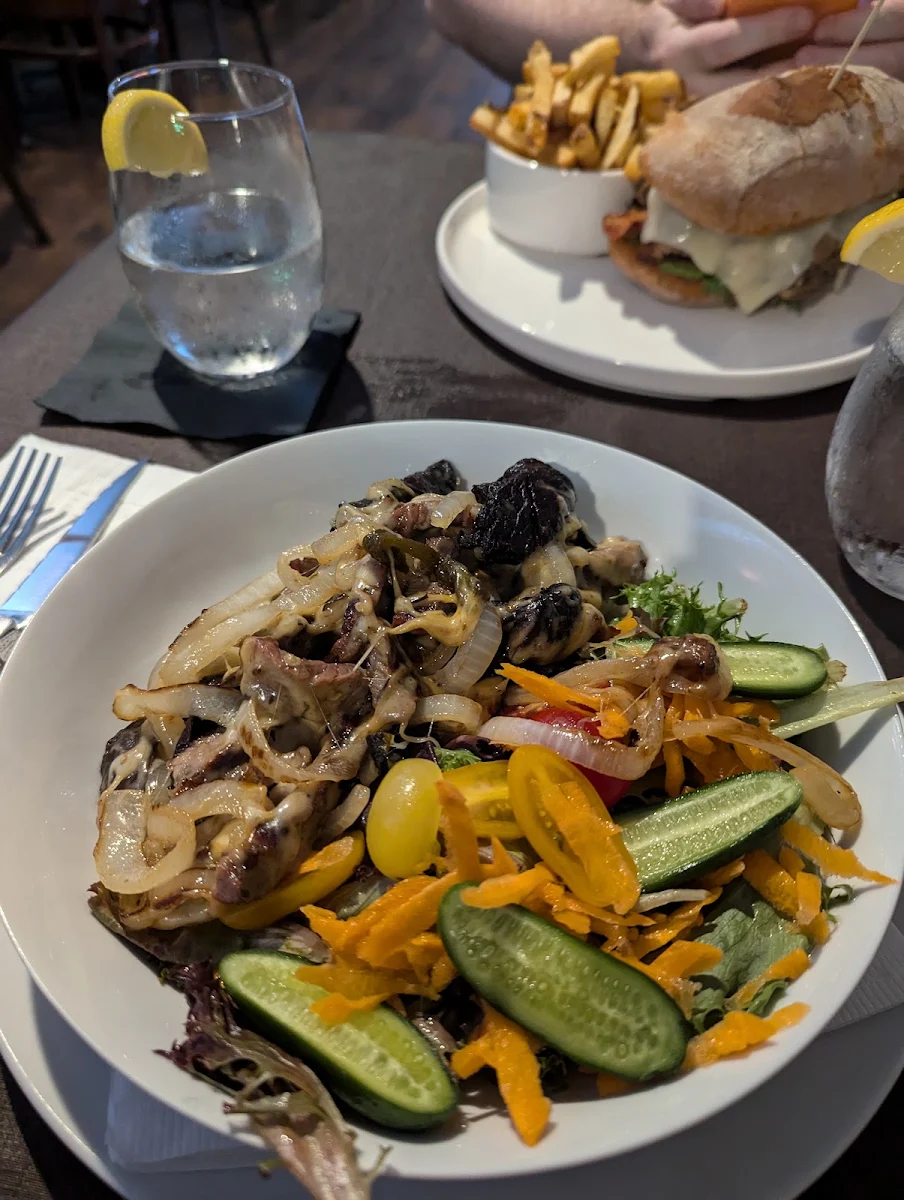 Dublin Cheese Steak Sans Bun, The Office Tap & Grill