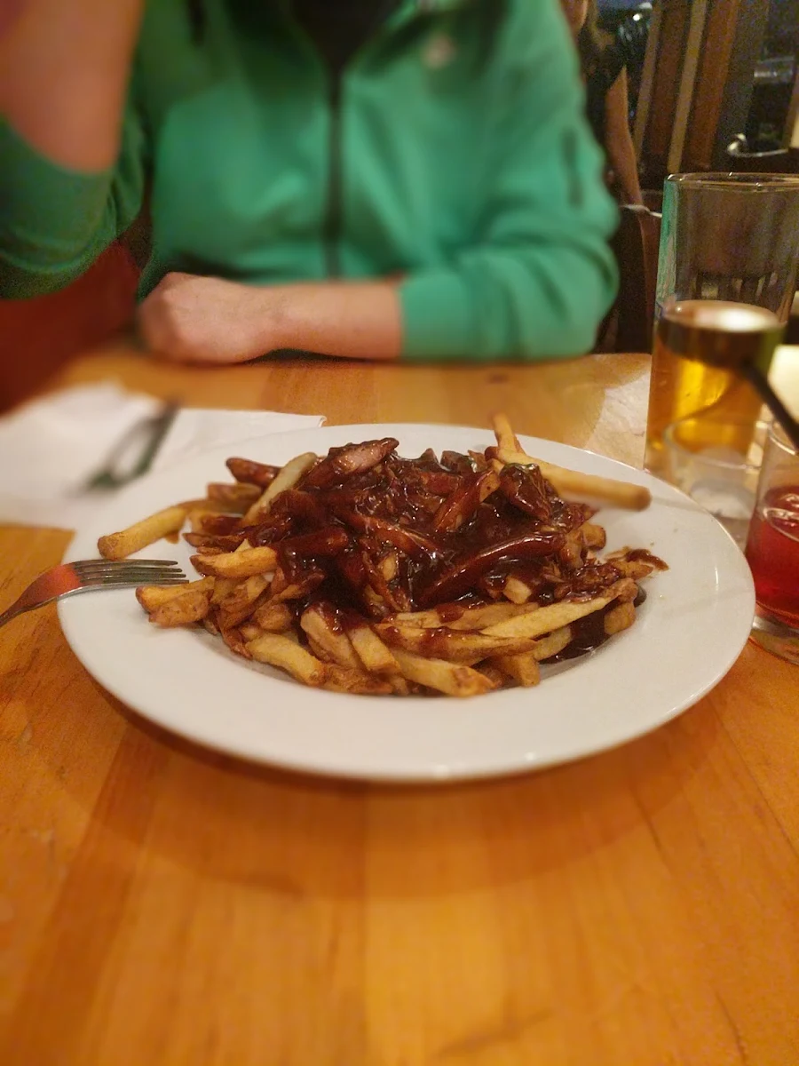 Duck Confit Poutine, The Office Tap & Grill