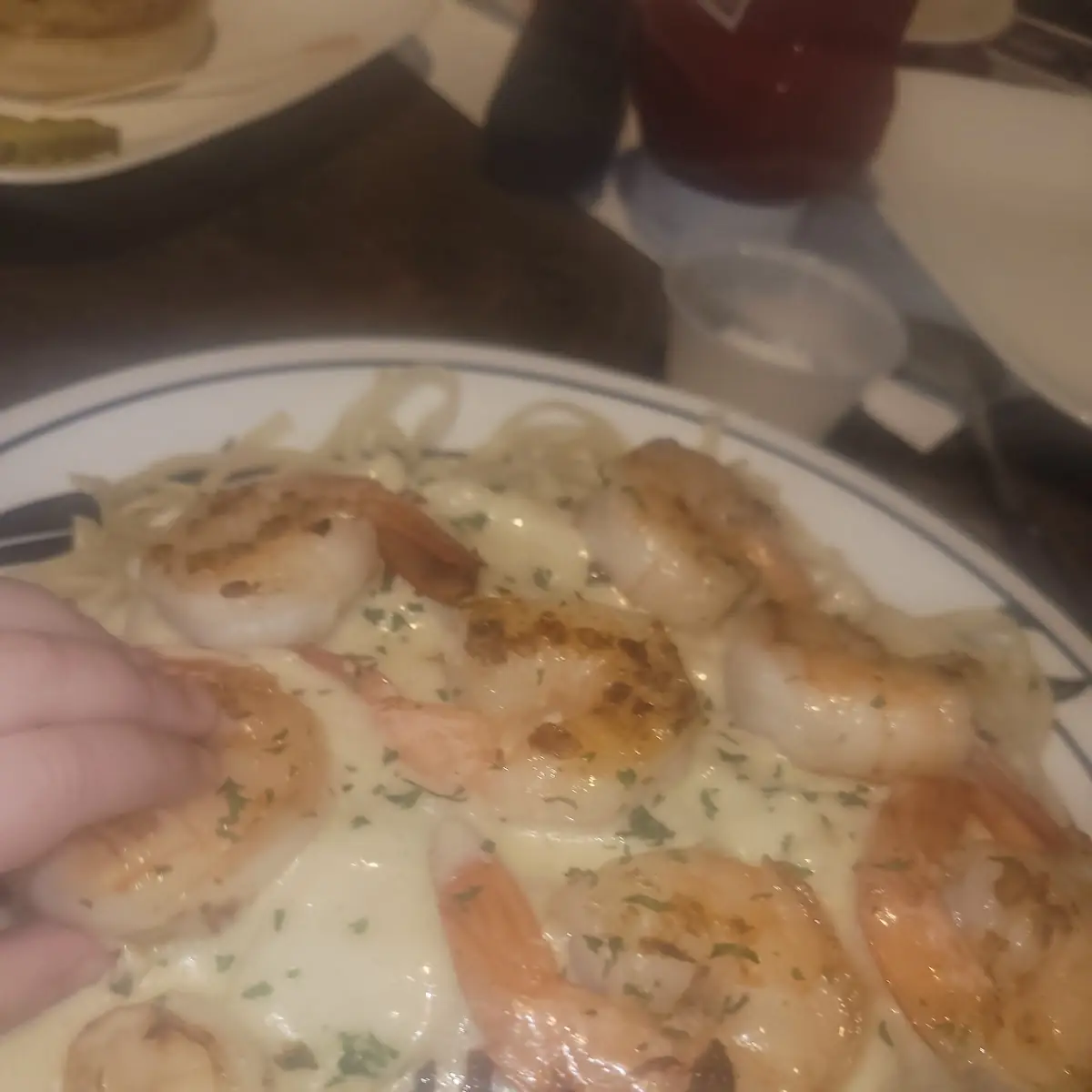 Shrimp Alfredo