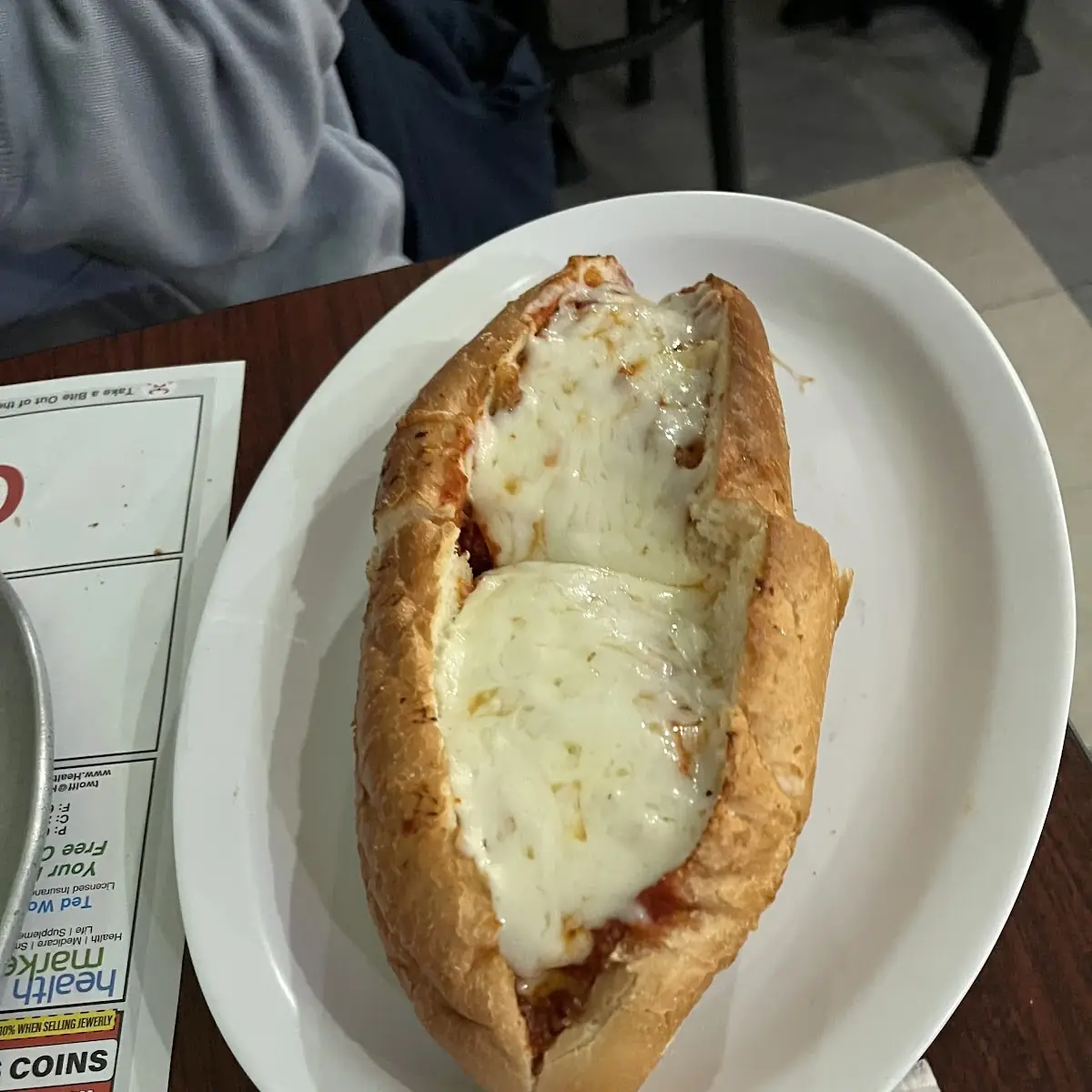 Garlic Knot Chicken Parm Sandwich