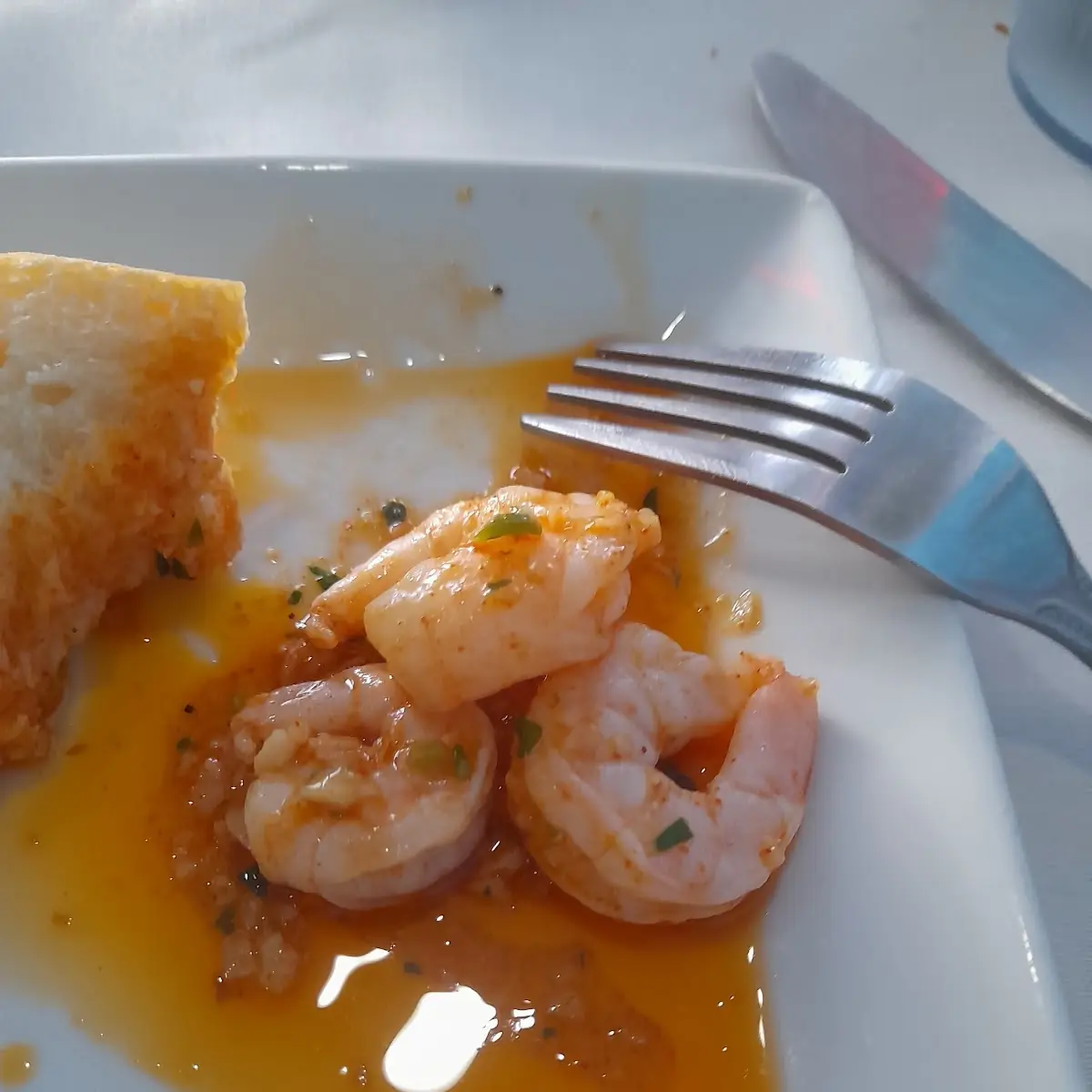 Prawns in Garlic Sauce