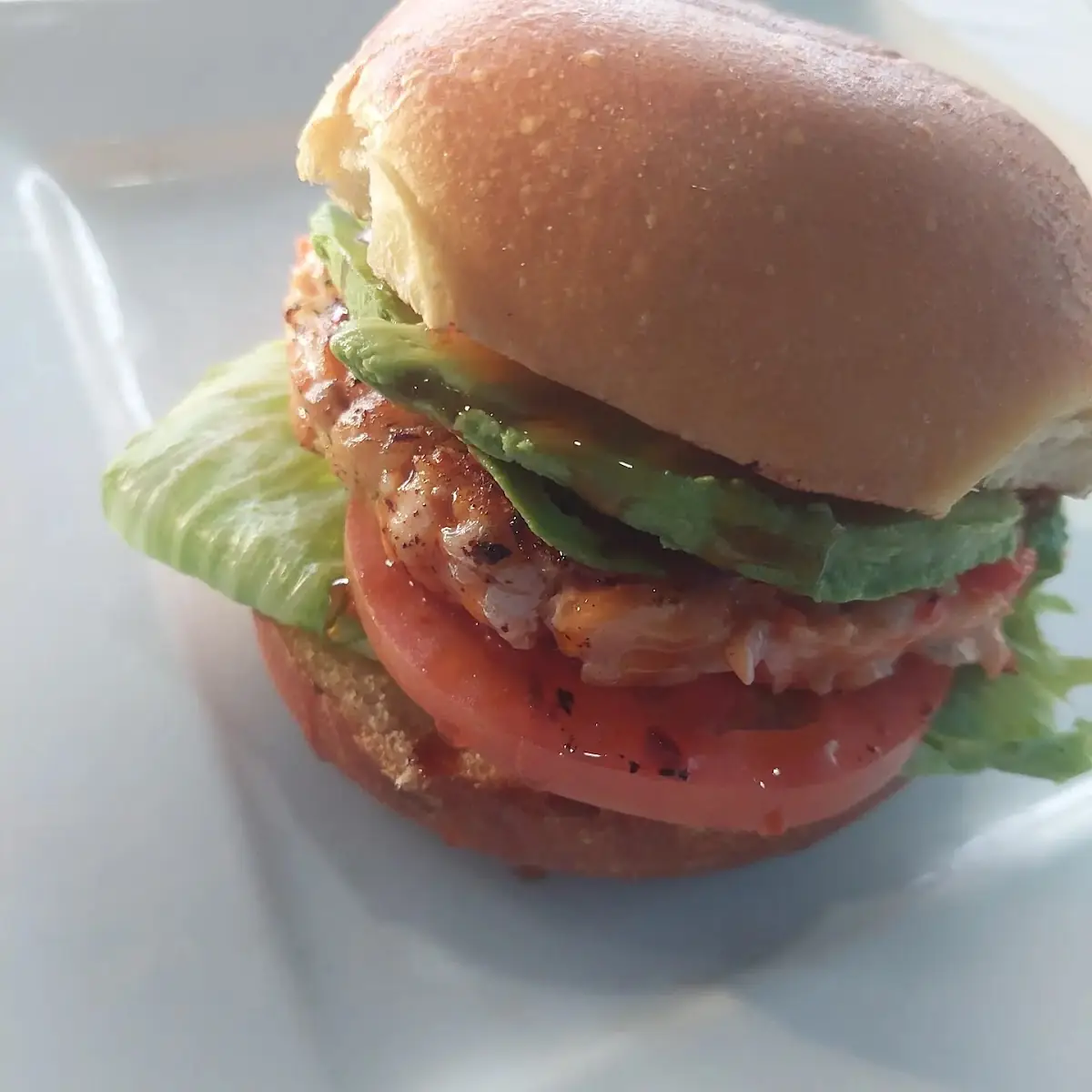 Hickory Bourbon Glazed Salmon