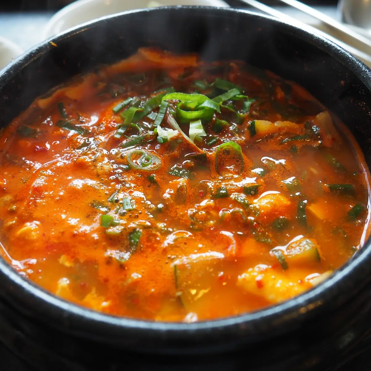 Spicy Tofu Soup