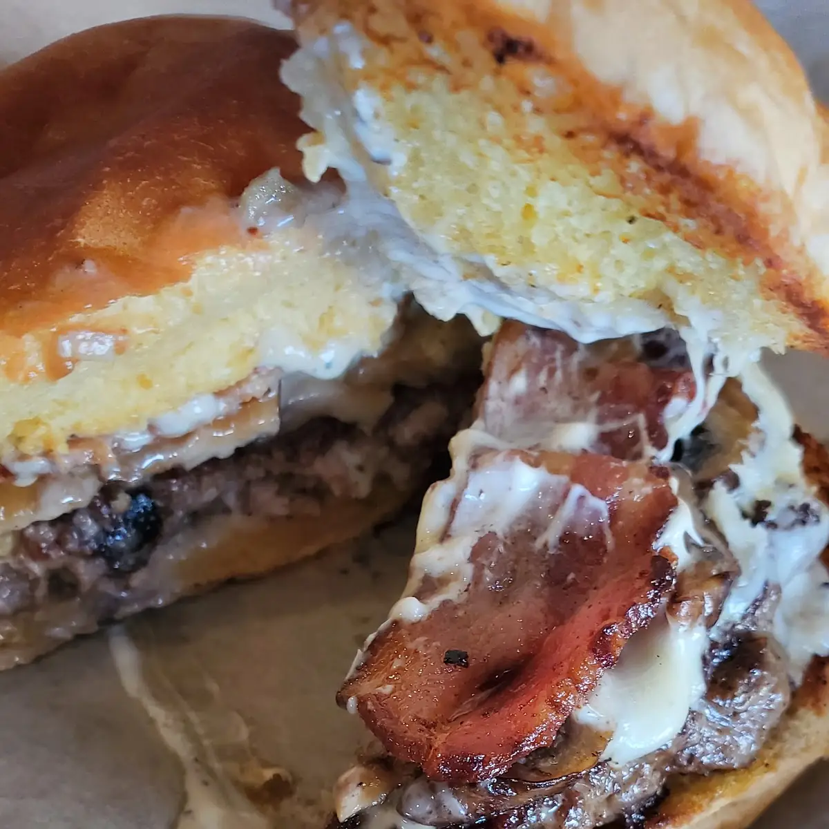 Mushroom Swiss Burger