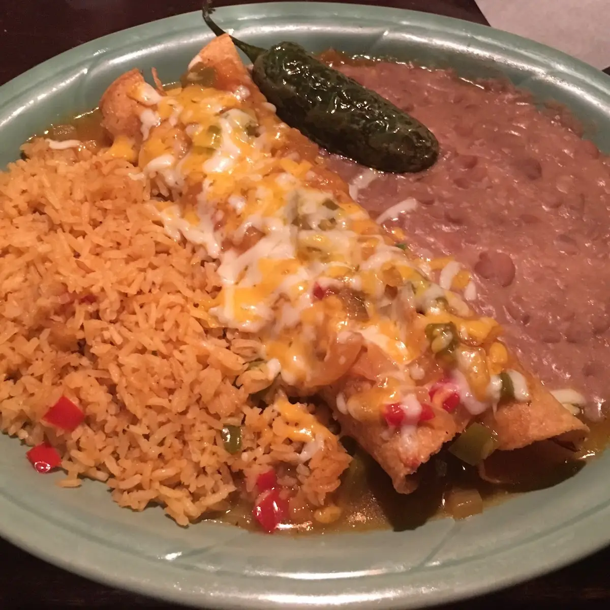 Enchilada Plate