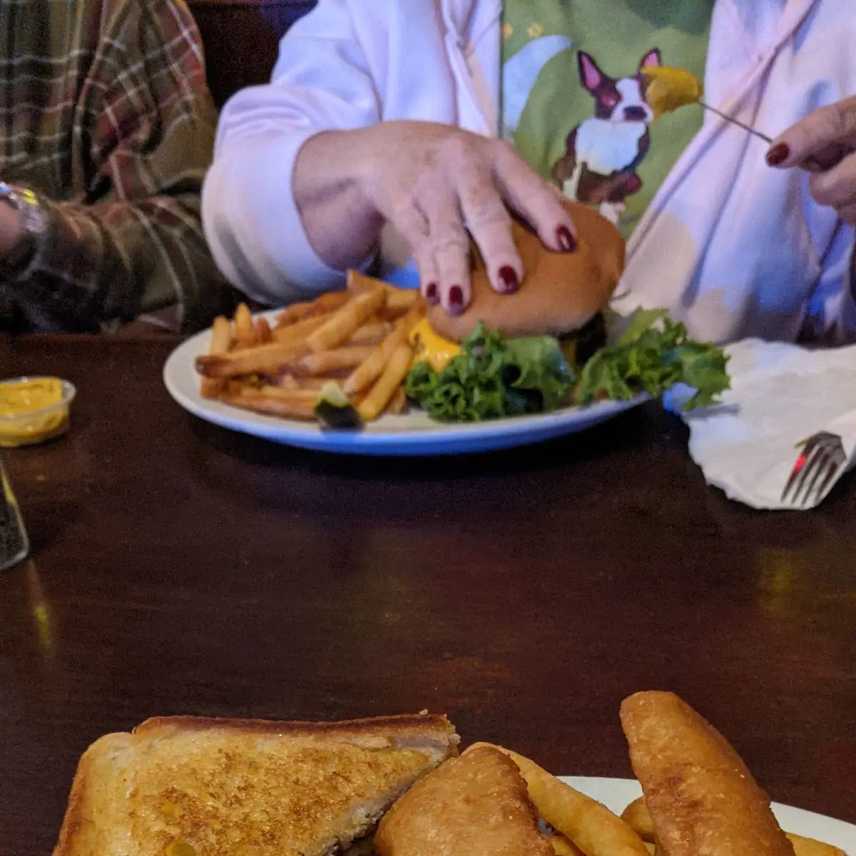 Texas Toast Tartar Sauce and Fried Cod